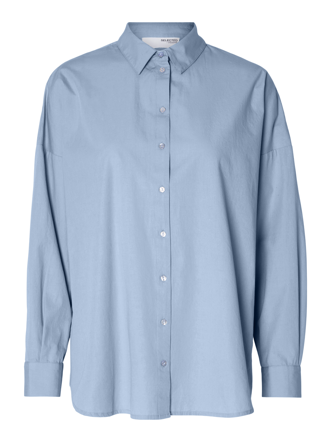 SELECTED FEMME - DINA-SANNI SKJORTE - Cashmere Blue